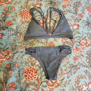 Jade Green Braided Bikini